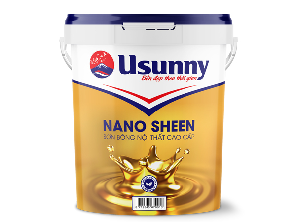 Sơn Bóng Nội Thất Cao Cấp Usunny - 18L