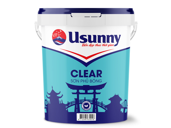 Sơn Phủ Bóng Trang Trí Usunny - 18L